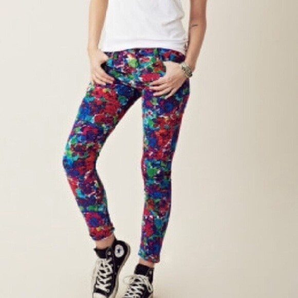 JOE'S JEANS Psychedelic Ankle Cord Skinny Pants - Picture 2 of 11